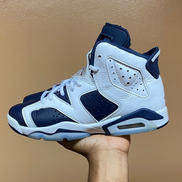 2024 Air Jordan 6 Retro Olympic Size 6.5 - Picture 3 of 16